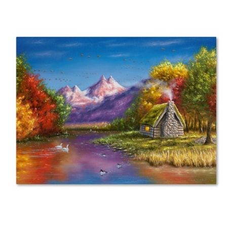 Chuck Black 'Autumns Perfection' Canvas Art,14x19